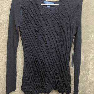 NEW--Simply Vera--Vera Wang crinkle top--small